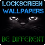 lock screen wallpapers android application logo